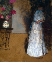 Jeune femme dans une chambre, 1892-1893