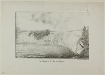 Vue des chutes du Niagara