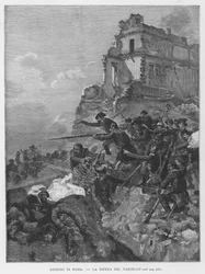 Siège de Rome (gravure)