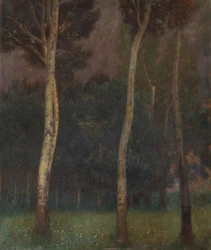 Paysage arboré de Basse-Autriche