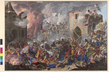La reconquête victorieuse de Buda le 2 septembre 1686 par la Hongrie