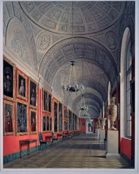 Le nouvel Ermitage, la galerie Romanov, aile nord