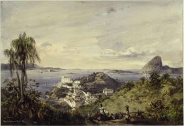 Baie de Rio de Janeiro et le Corcovado