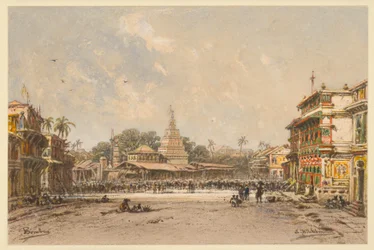 Rue à Bombay