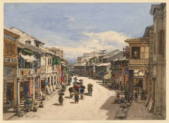 Rue à Hong Kong