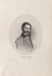 Portrait du violoncelliste et compositeur Alfredo Piatti