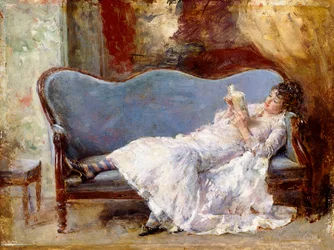 Une Dame Lisant
