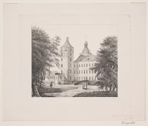 Vallø vu du jardin