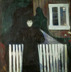 Angoisse (huile sur toile)