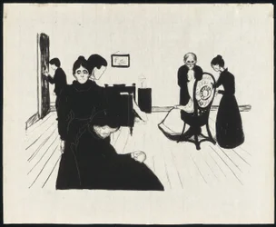 La Mort dans la Chambre de Malade