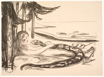 La femme et le serpent