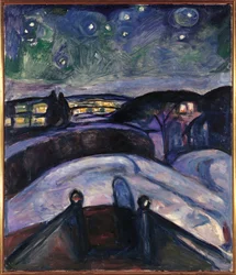 Nuit étoilée à Oslo