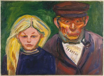 Vieux pêcheur et sa fille
