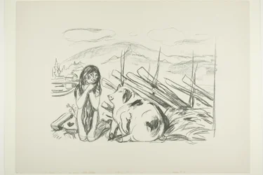 Oméga et le cochon
