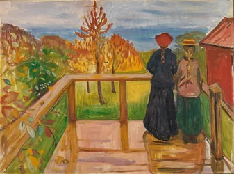 Sur la véranda
