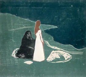 Deux femmes sur le rivage