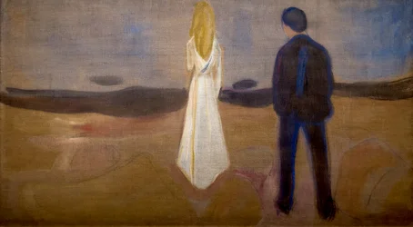 Deux êtres humains (les solitaires)