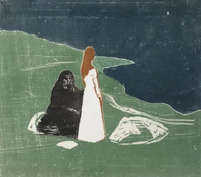 Femmes au bord de la mer
