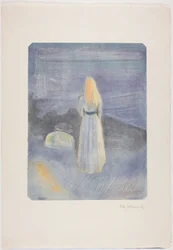 Jeune femme sur la plage