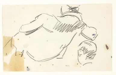 Étude de figure pour le tableau de Langelinie