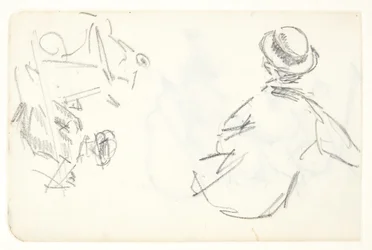 Études de figures pour le tableau de Langelinie
