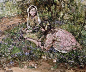 Au milieu du lin des fées