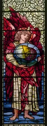 Oxford Harris Manchester College, Morris & Co., Edward Burne-Jones, Les jours de la création, 1895