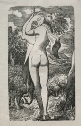 Bacchante ou Le joueur de lyre, 1829