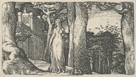 Dame avec les corbeaux, 1829