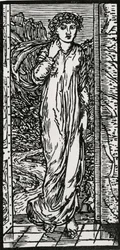 Psyché dans le jardin