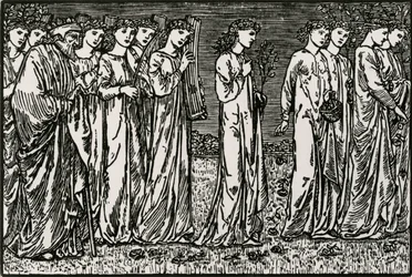 La procession vers la colline