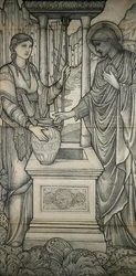 Christ avec la femme de Samarie au puits