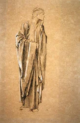 Étude pour Danaé, c.1885