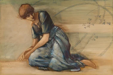 Étude pour la série Briar Rose, La Cour du Jardin
