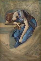 Étude pour la série Briar Rose, La Cour du Jardin