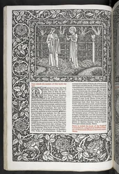 Les œuvres de Geoffrey Chaucer nouvellement imprimées avec des illustrations de Sir Edward Burne-Jones