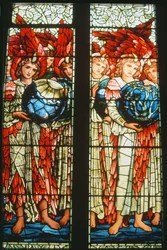 Anges de la Création: le Troisième et le Quatrième Jour, 1895