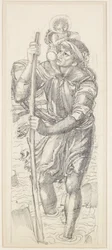 Saint Christophe et le Christ enfant