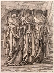 Étude pour "Le Défi dans le désert", vers 1875