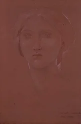 Étude de Margaret Burne-Jones pour 