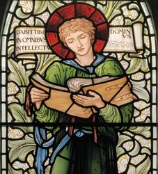 Wilden, All Saints, Morris & Co., Edward Burne-Jones, John Henry Dearle, Timothée (détail)