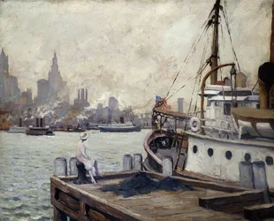 Matinée dans le port de New York