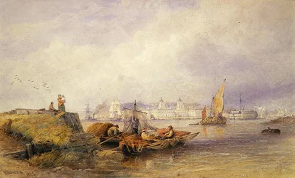 Hôpital de Greenwich sur la Tamise