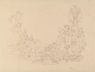Dessins pour illustrations des œuvres de Beethoven