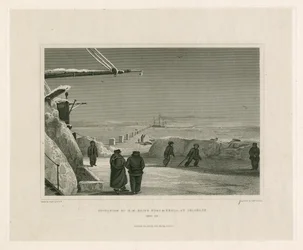 Situation des navires de Sa Majesté Fury et Hecla, à Igloolik