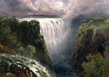 Vue des chutes Victoria