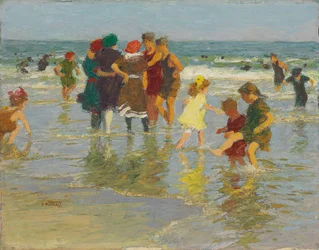 Scène de plage