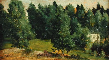 Paysage boisé