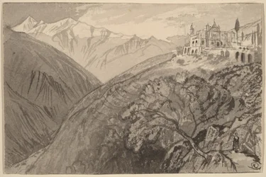 Une ville au sommet d