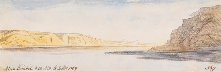 Abou Simbel ; 8 h 10, le 8 février 1867 (369)